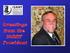 Greetings from the ISRRT President