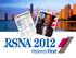 ISRRT President to attend RSNA 2012