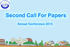 Second Call for Papers 